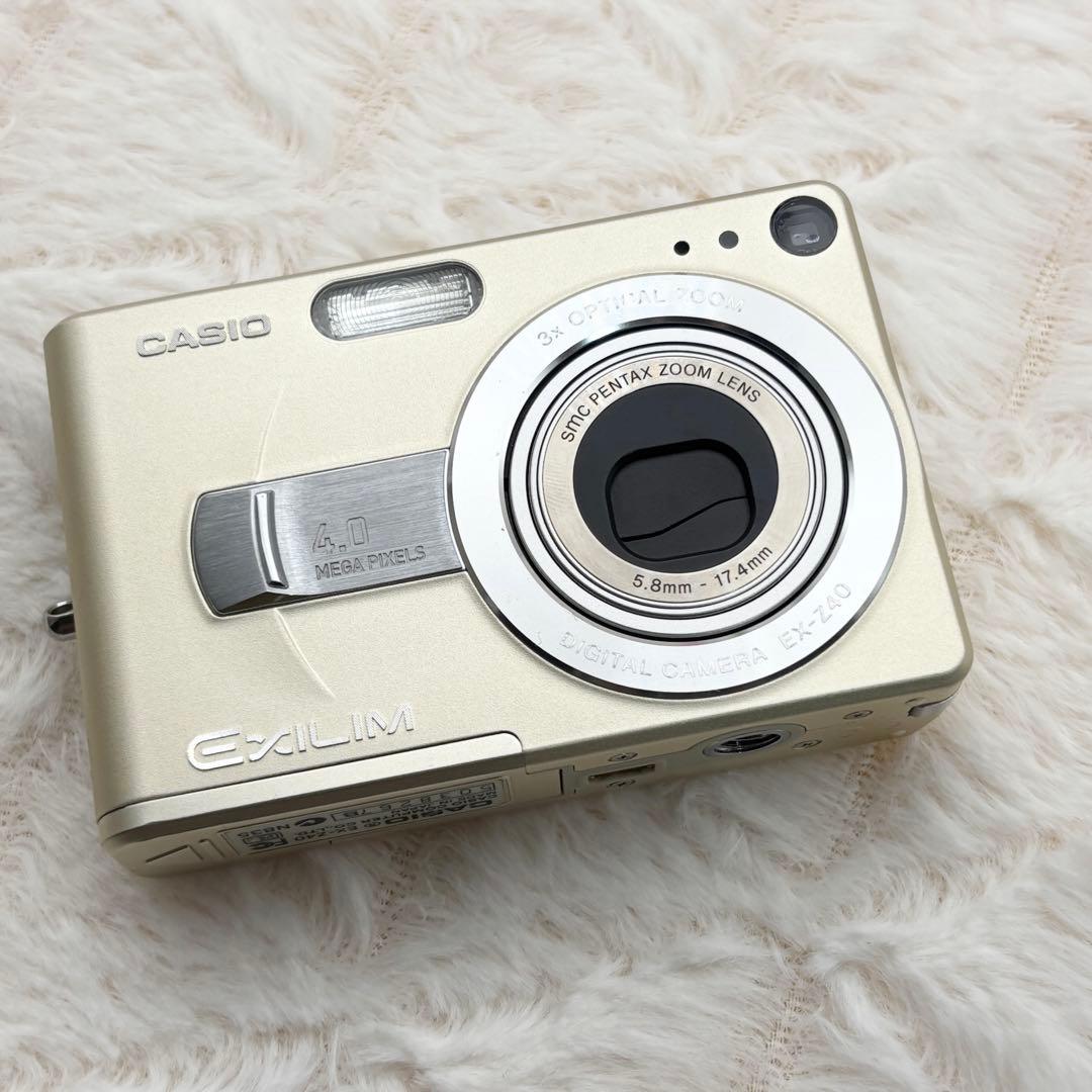 美品 動作良好✨ CASIO EXILIM EX-Z40 ゴールド