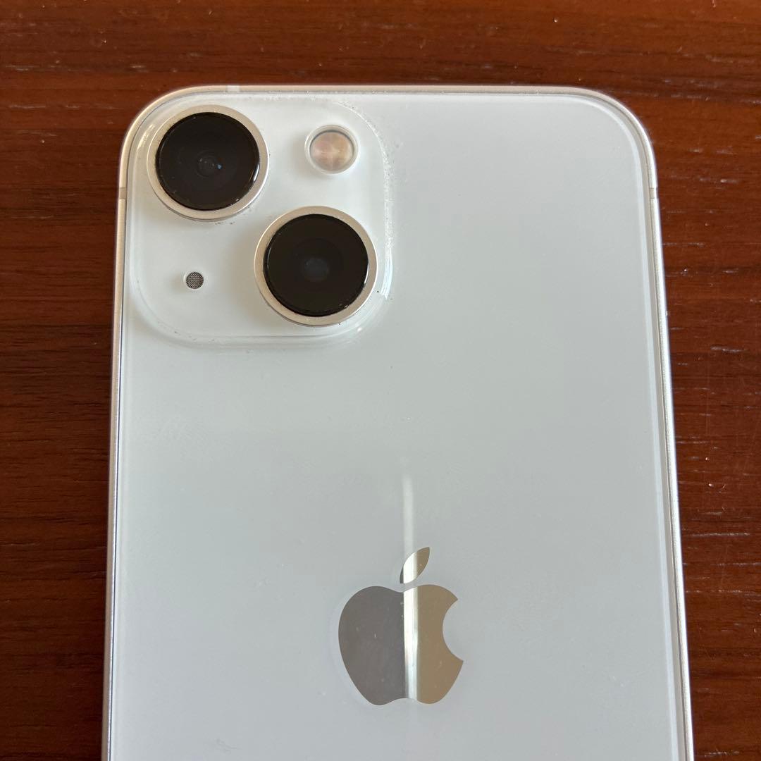 iPhone13ミニ ホワイト　128GB バッテリー最大容量85%