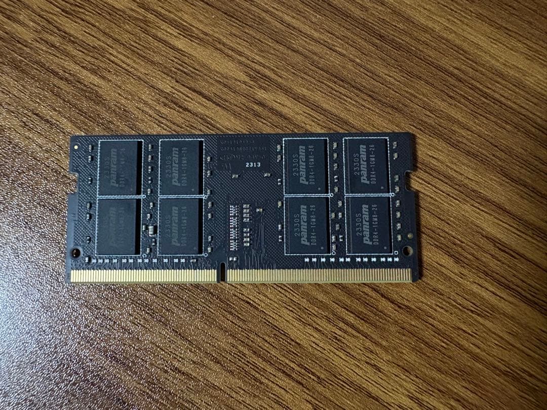panram ddr4-2666 pc4-21300 16GB 1枚　ノートPC
