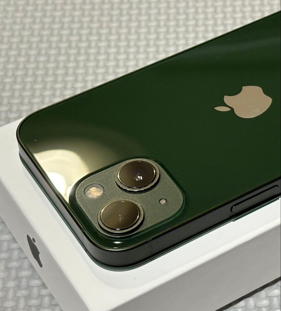 Apple iPhone 13 128GBミッドナイトグリーン 本体 おまけ付き
