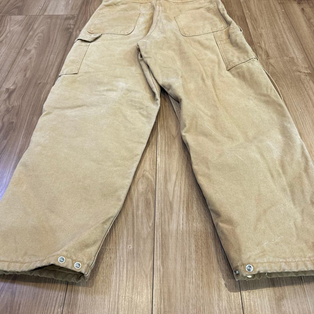 90s Carhartt カーハート ダブルニー ビブ オーバーオール ダック