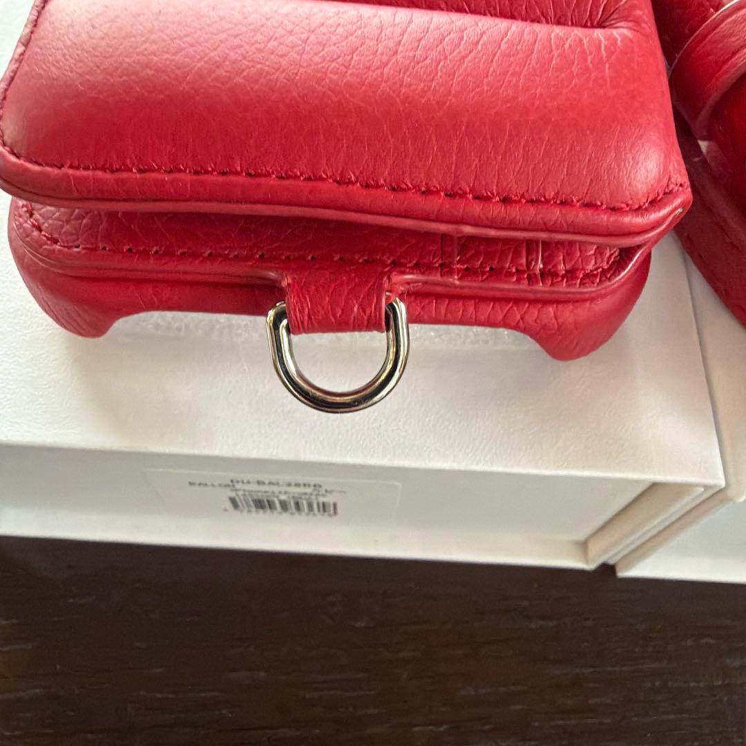 【美品】DEMiu Ballon iPhone17ProMax ケース レッド