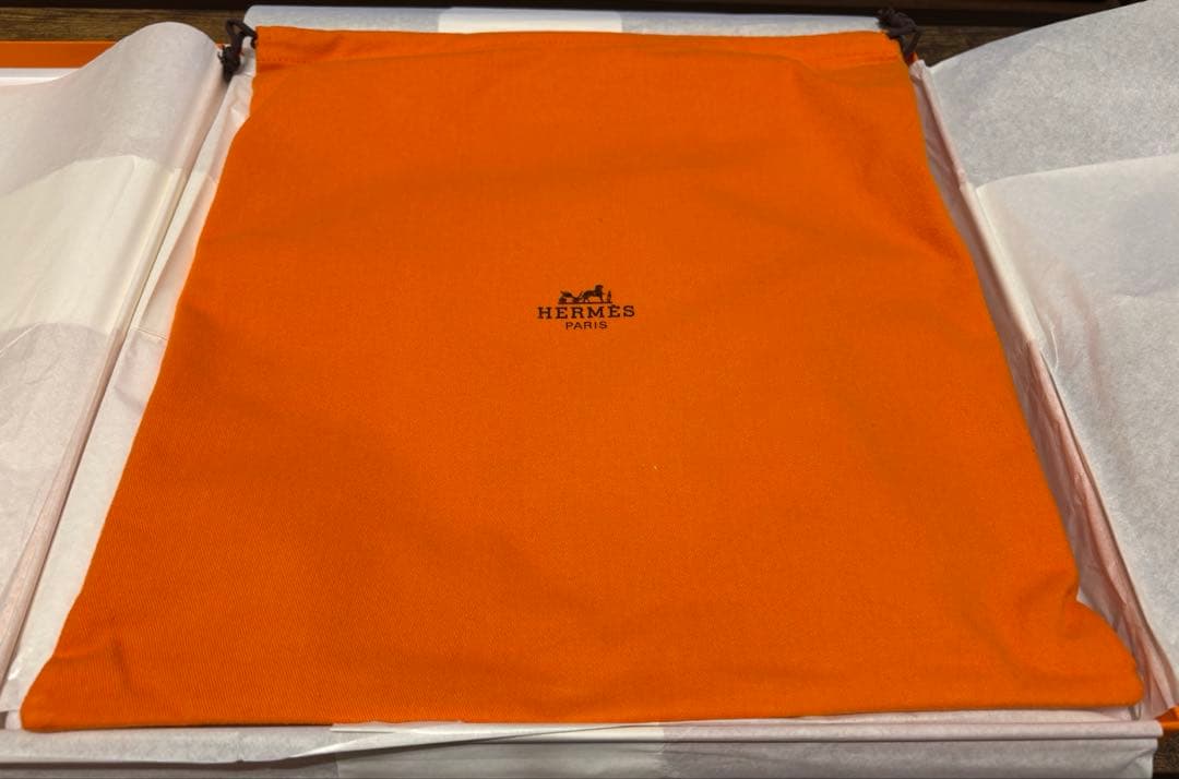 ロゴ布袋つき HERMES エルメス タルトプラッター モザイク24 ゴールド