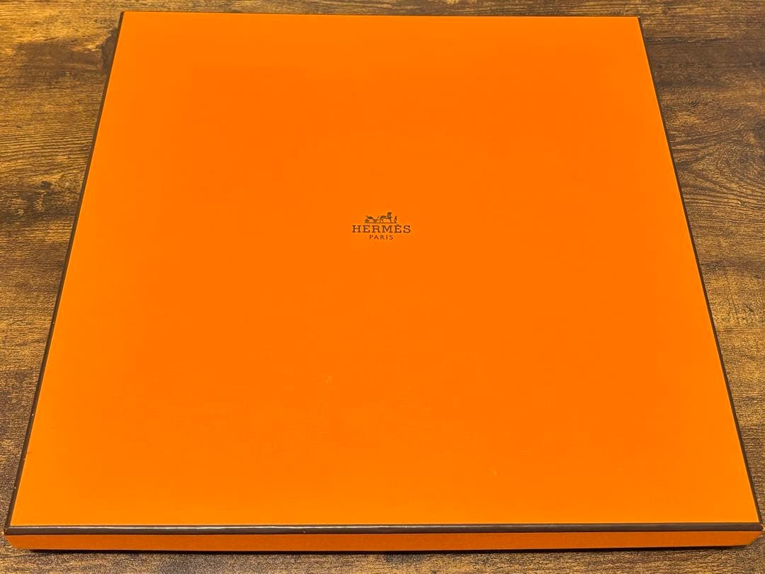 ロゴ布袋つき HERMES エルメス タルトプラッター モザイク24 ゴールド