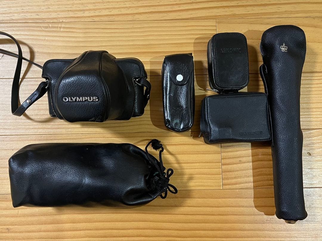 OLYMPUS OM-1 フィルム一眼＋レンズ他一式 ジャンク