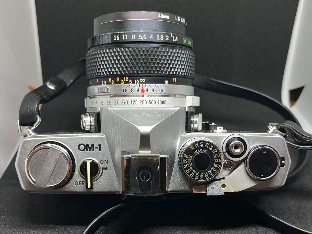 OLYMPUS OM-1 フィルム一眼＋レンズ他一式 ジャンク
