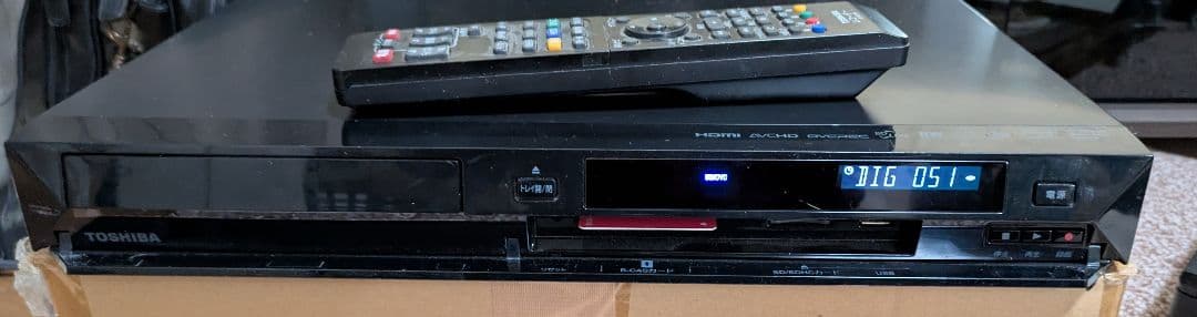 TOSHIBA ブルーレイレコーダーD-BZ510 (HDD 1TB)
