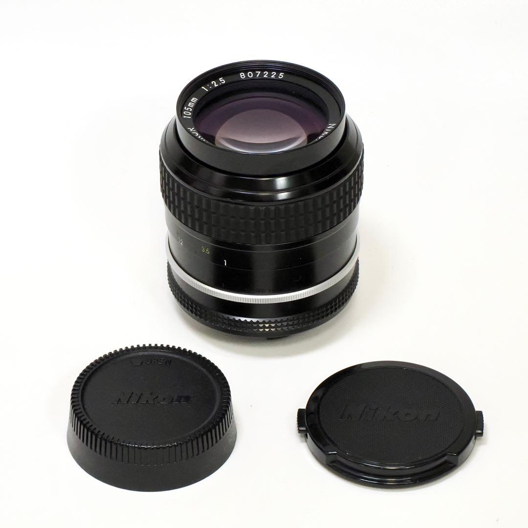AI Nikkor 105mm F2.5 単焦点マニュアルレンズ
