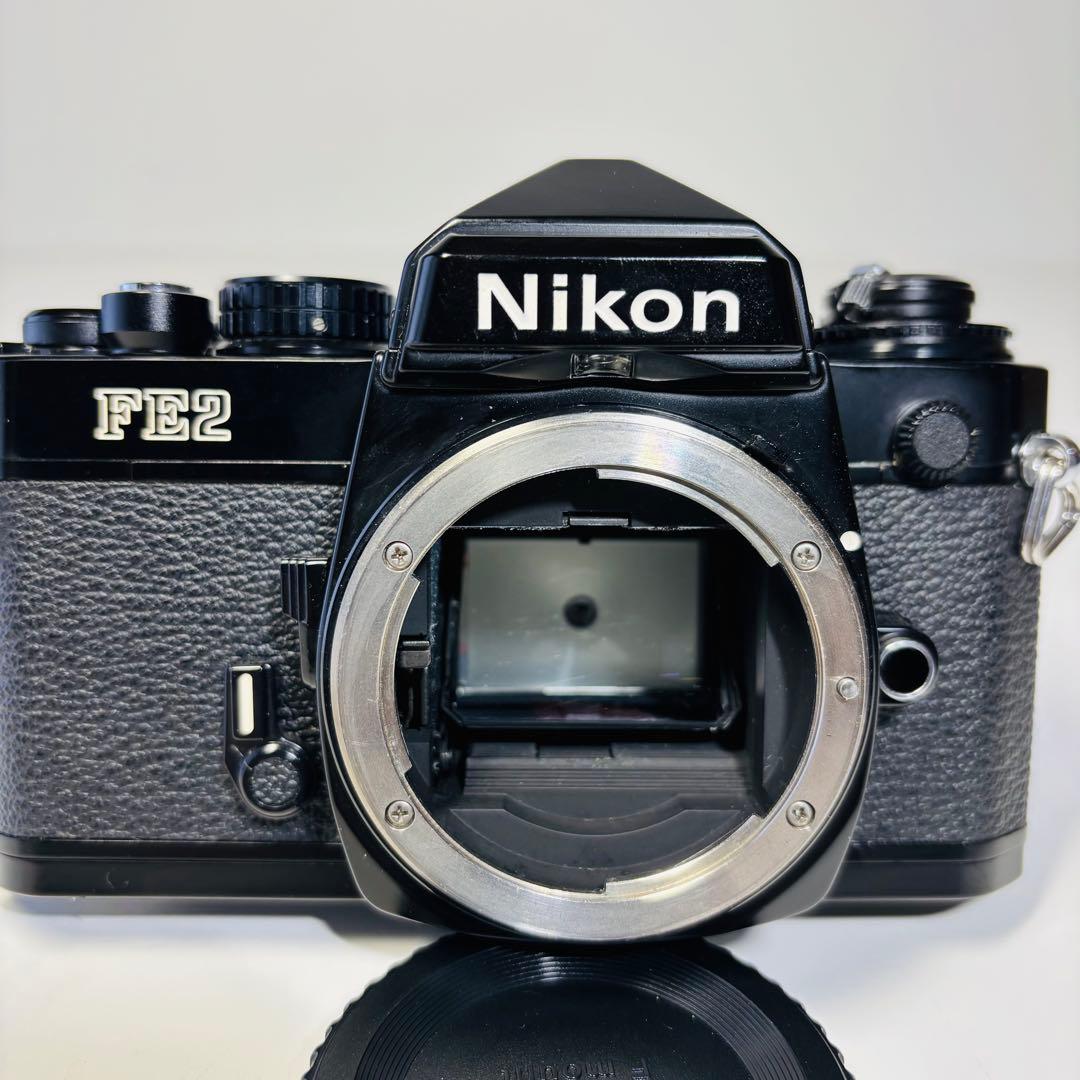 【ジャンク】Nikon ニコン　FE2 ブラック　フィルムカメラ　本体のみ