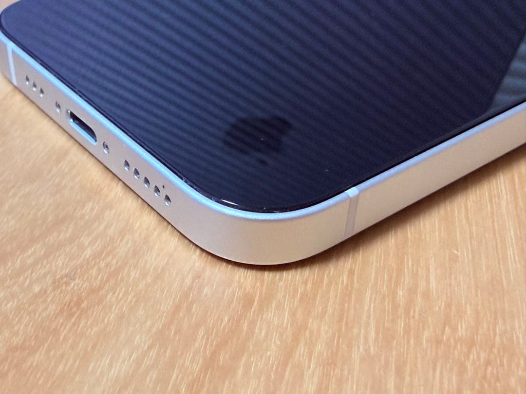 iPhone 12 ホワイト 128GB バッテリー100% Face ID不可