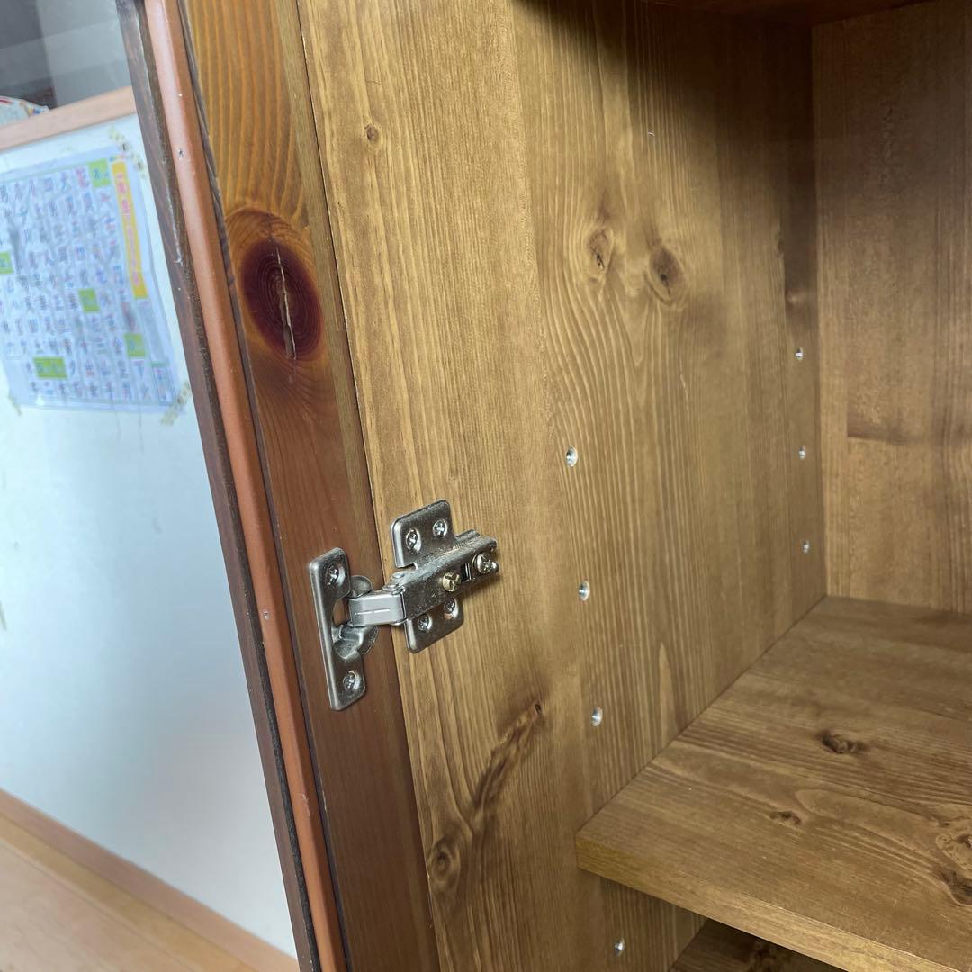 ウニコ unico オトゥール AUTEUR 食器棚　ガラスキャビネット　本棚