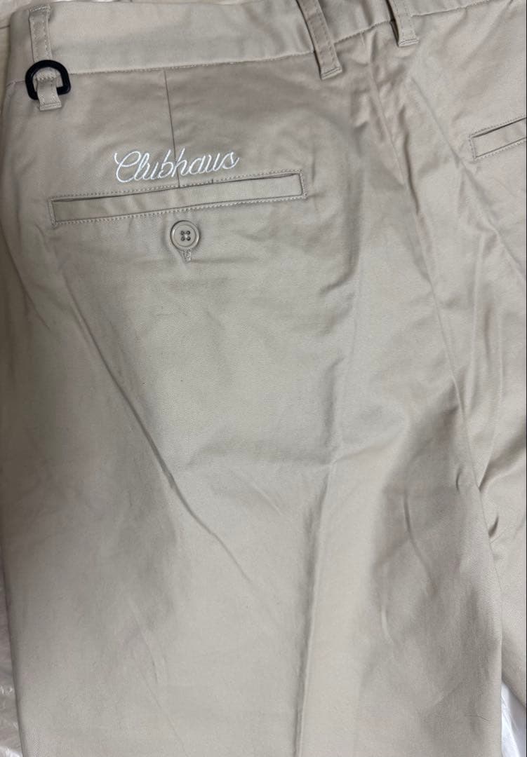 クラブハウス CLUBHAUS クラシック ワイド チノパンツ