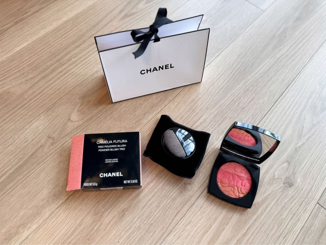 CHANELシャネル　限定チークカラー&口紅　ルージュ　ココボーム