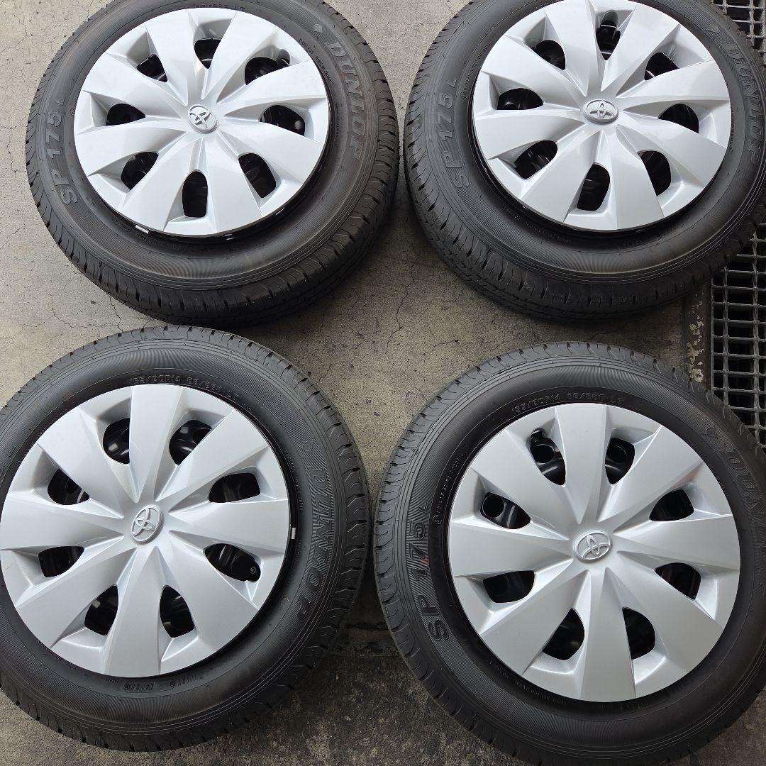 DUNLOP 155/80R14　88/86S タイヤ・ホイールセット 4本