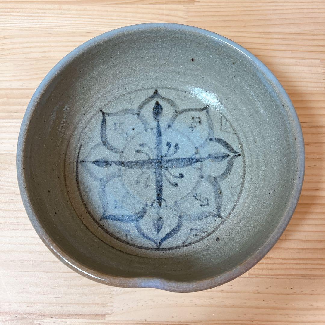 越前焼　菓子鉢　民藤作　新品未使用