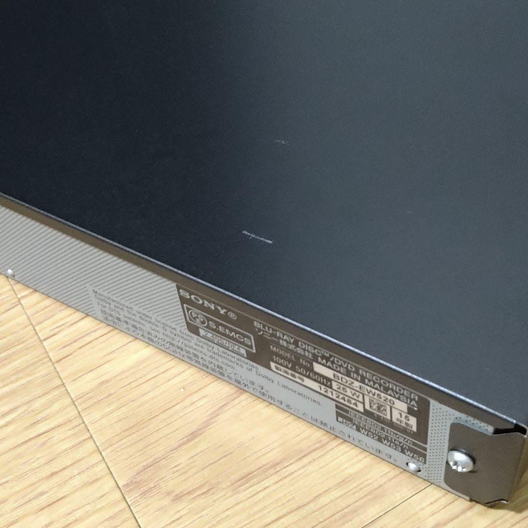 SONY BDZ-EW520 W録画対応 ブルーレイレコーダー 美品