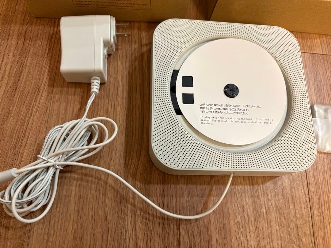 無印良品 壁掛式CDプレーヤー