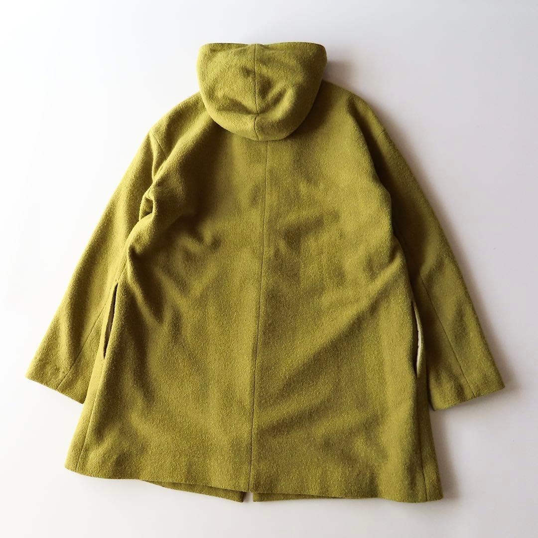 nume ヌメ 起毛ソフトウールフードコート 3 パラスパレス購入