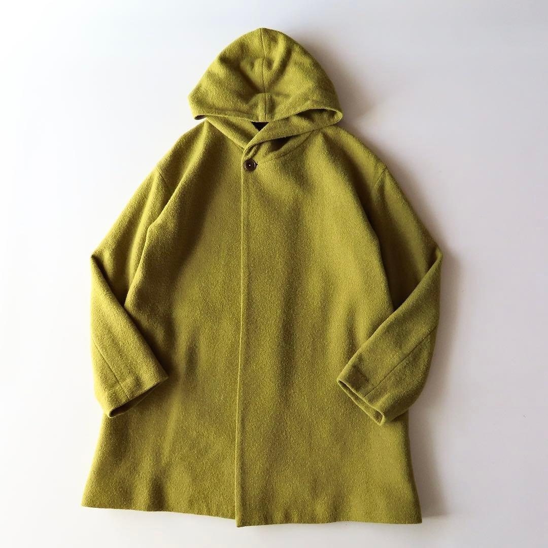 nume ヌメ 起毛ソフトウールフードコート 3 パラスパレス購入