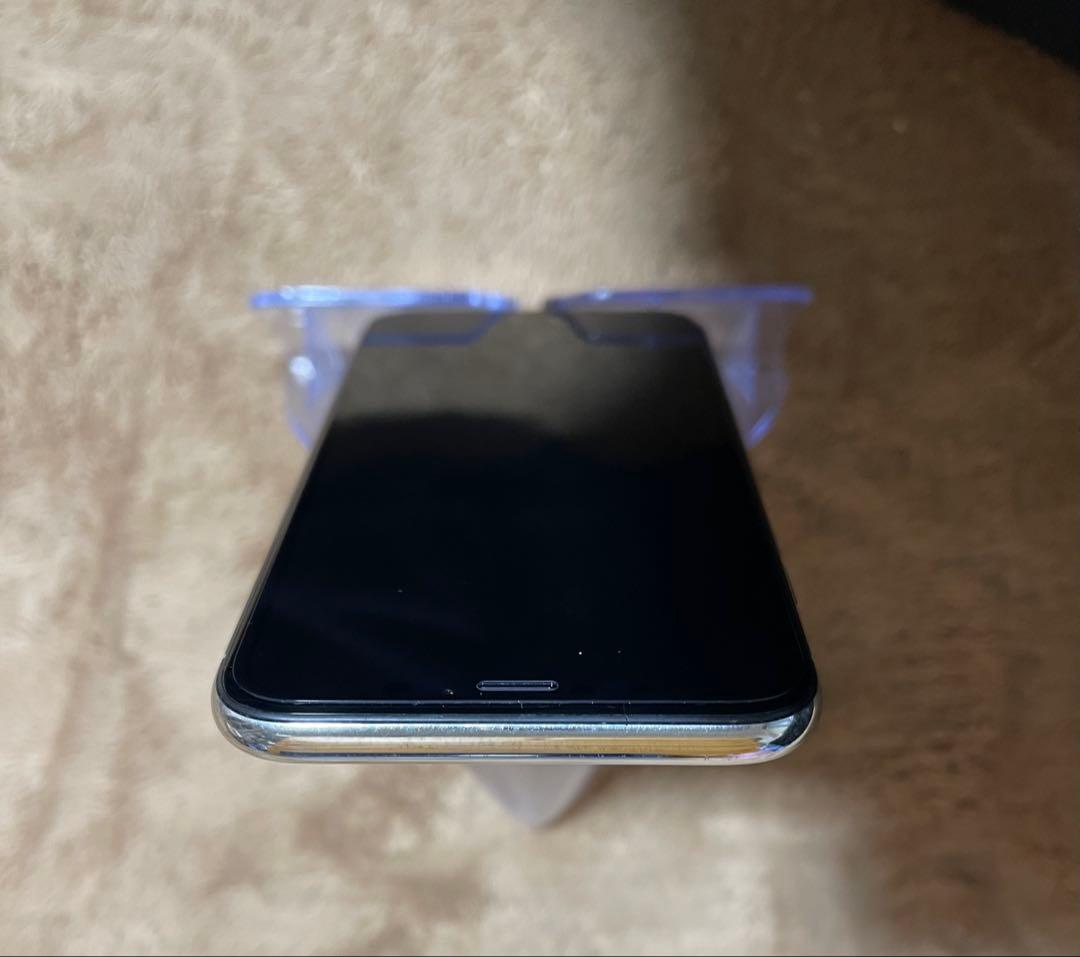 IphoneX シルバー256GB SIMフリーバッテリー100%