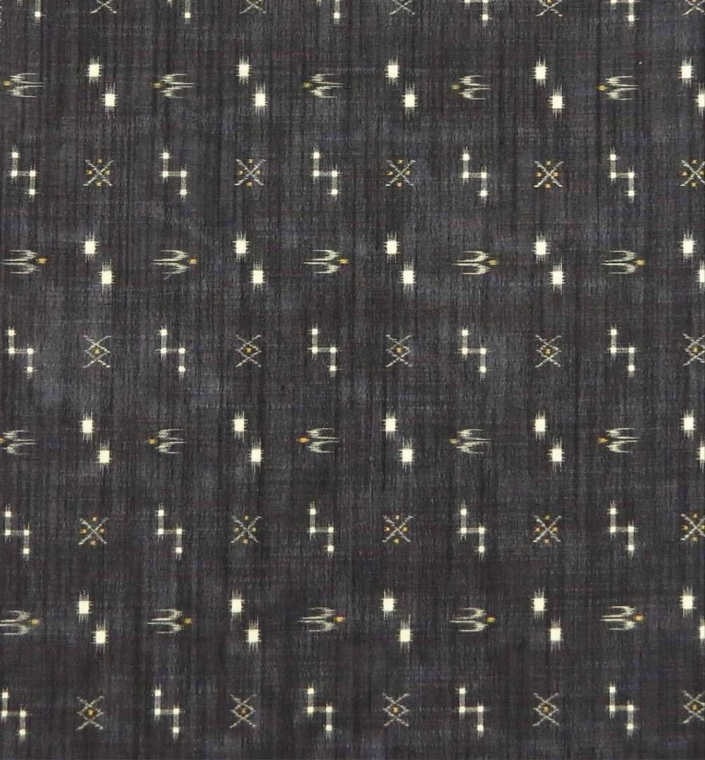 琉球柄　沖縄絣柄　琉球絣黒和装バック・着物バック　入学卒業結婚式七五三振袖