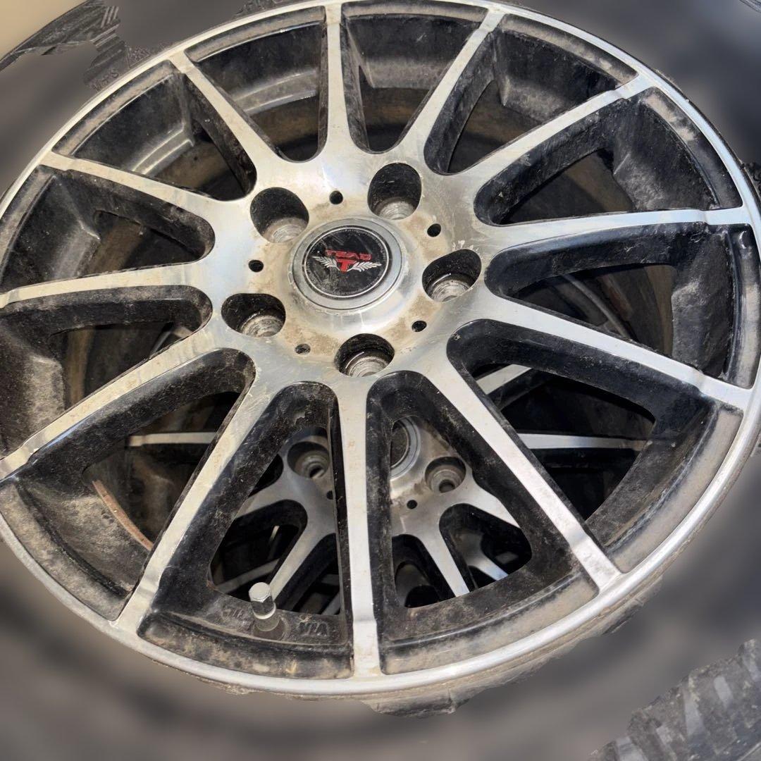 215/60R16 スポークデザインホイール 4本セット