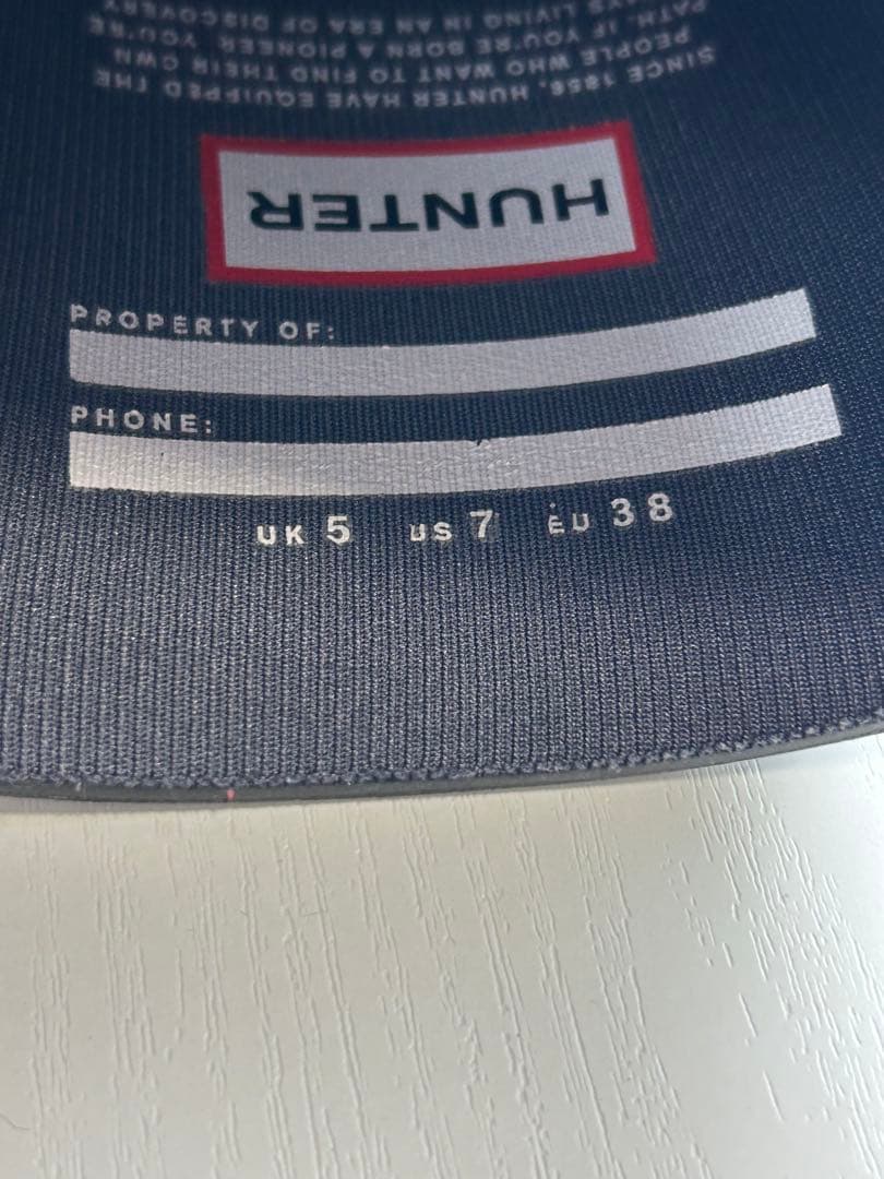 【未使用アウトレット品】HUNTER◇ブラック◇ブーツ◇UK5◇送料込み◇