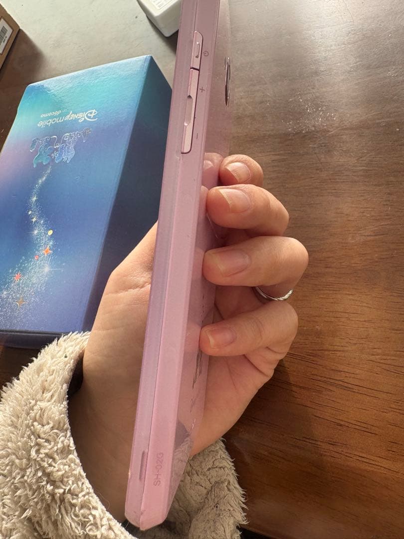 Disney Mobile on docomo SH-02G ピンク