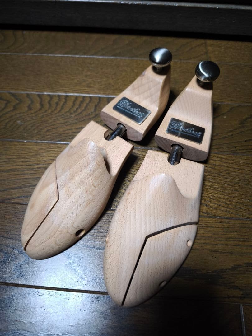 PARABOOT シャンボード　UK4ハーフ　ブラック　純正シューツリー・箱付き