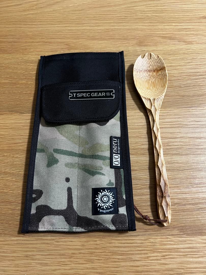 T SPEC GEAR カトラリーセット 迷彩