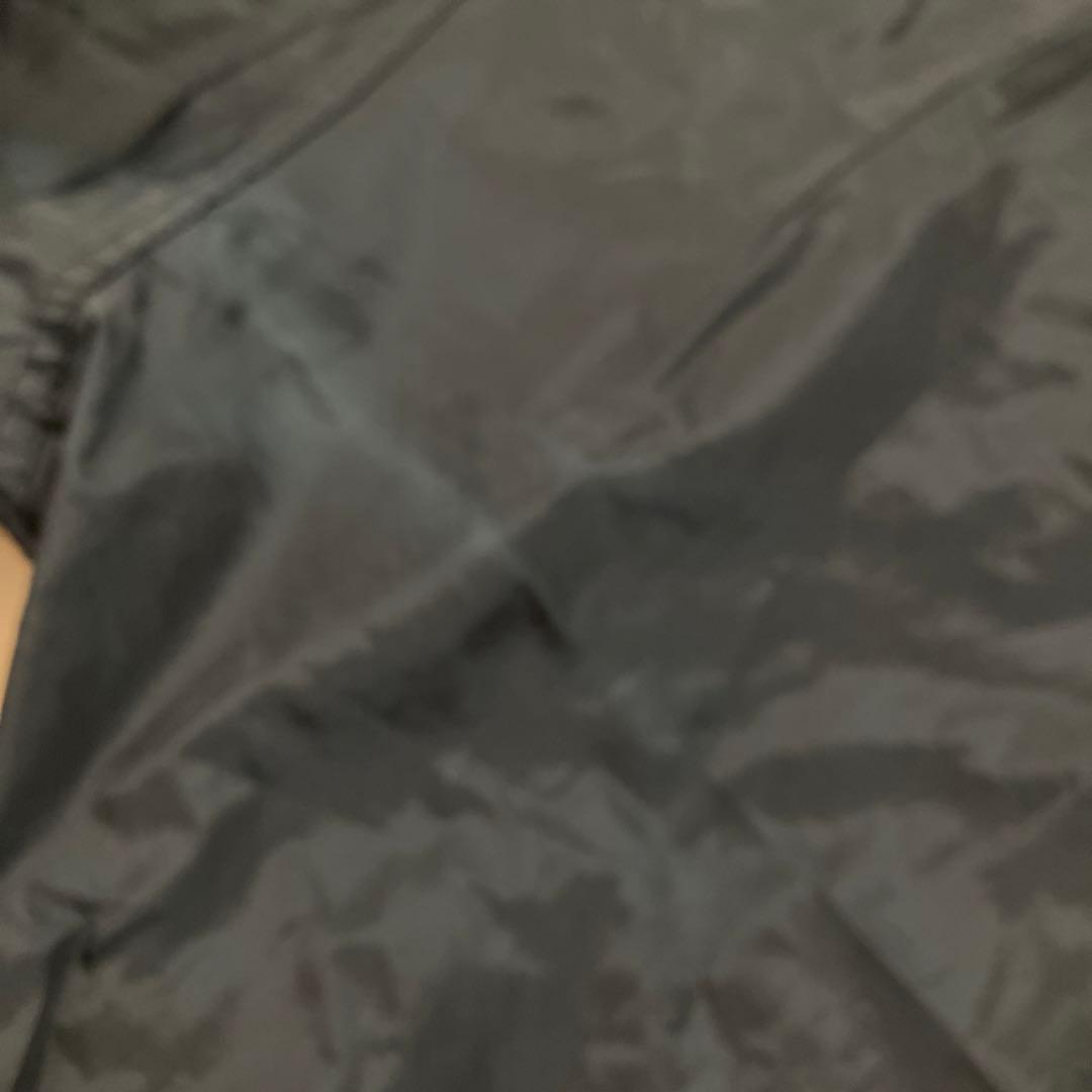 2.6 アディダス ウィンドブレーカー ブラック 刺繍 裏メッシュ L レトロ