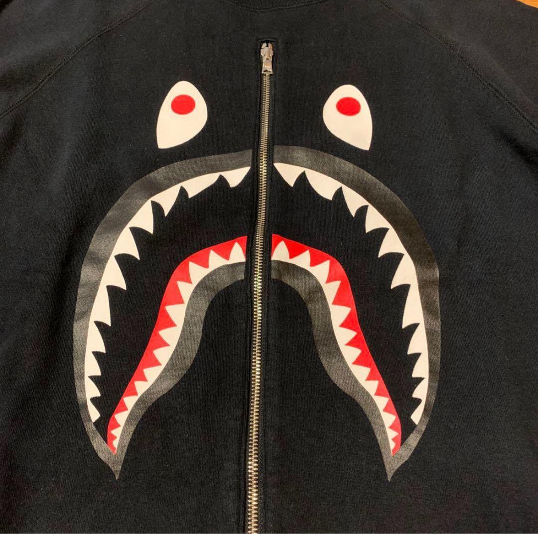 A Bathing Ape シャークデザイン スウェット L