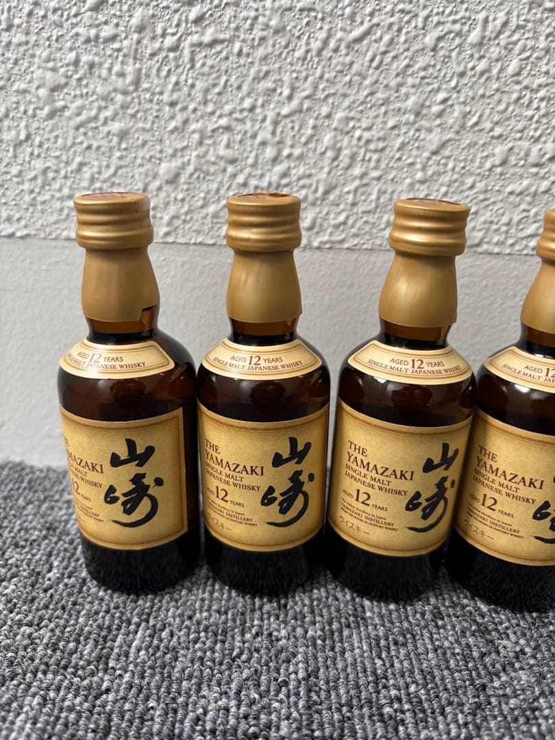 【即発送】山崎 12年 ウイスキー 6本セット 50ml 山﨑