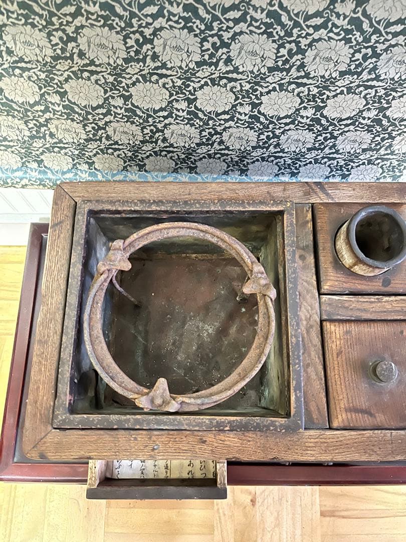 茶道具セット　鉄瓶　茶掛