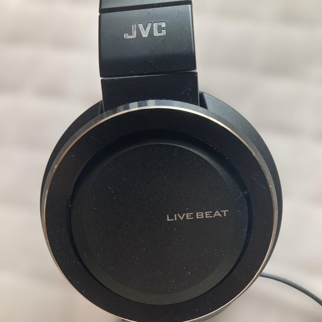JVC LIVE BEAT ブラック 有線ヘッドセット　HA-SZ2000