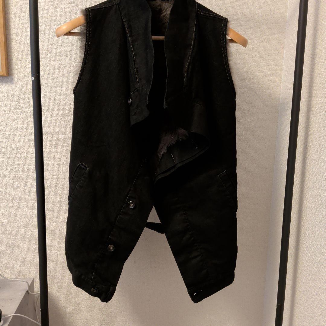 【最終価格】Rick Owens DRKSHDW ファーベスト（Sサイズ）