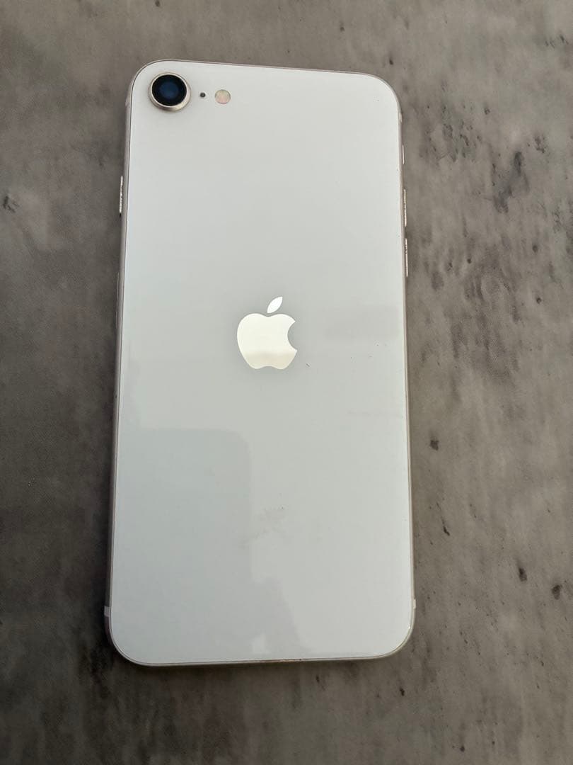 iPhone SE 第３世代128GB ホワイト※注意点いろいろ