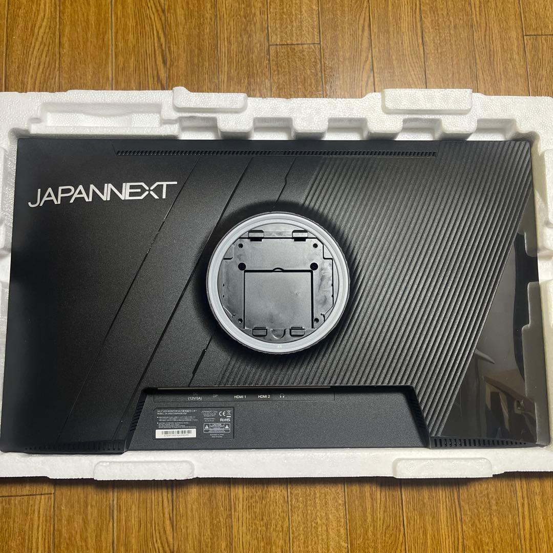 JAPANNEXT 24.5インチIPSパネル 180Hz対応ゲーミングモニター