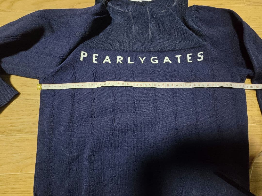 近年モデル❣️未使用❣️PEARLY GATESパーリーゲイツ長袖薄手ニット❣️