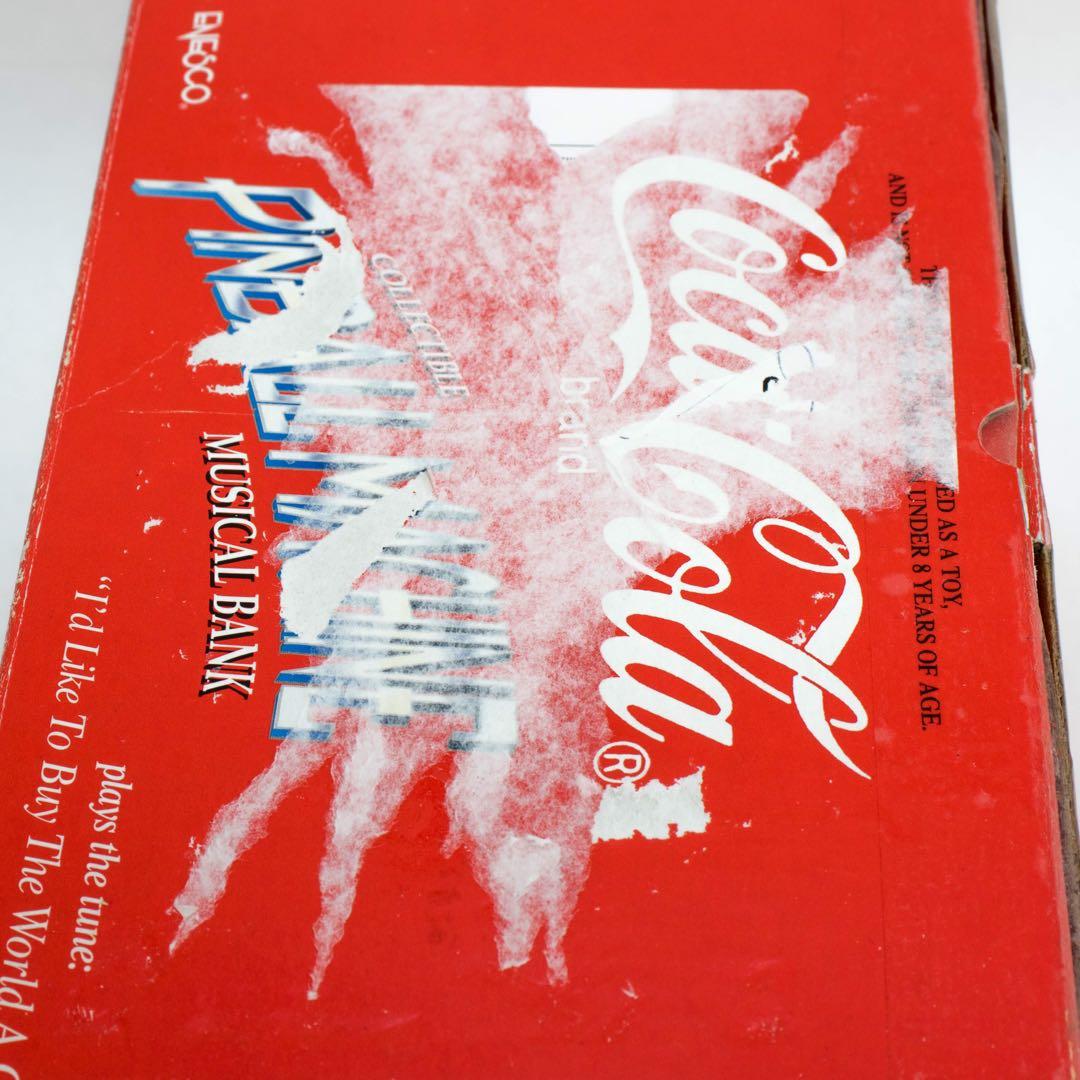 [匿名配送]コカコーラ ピンボール バンク 貯金箱 ミュージック