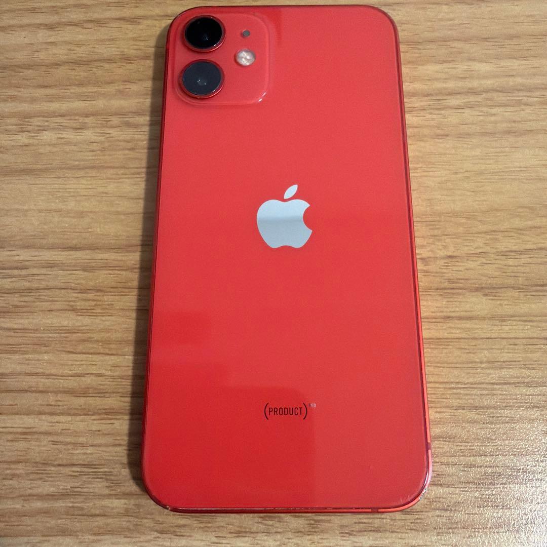 スマートフォン本体 Apple iPhone 12 mini (PRODUCT RED) 128GB