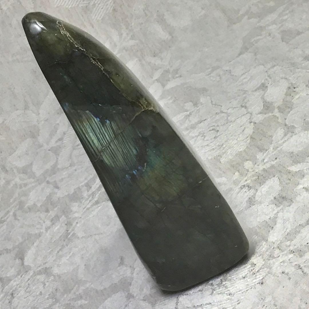 ラブラドライト 原石 曹灰長石 三角形