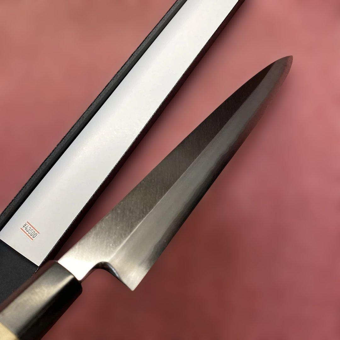 銀三　柳刃包丁　300㎜ 尺0寸