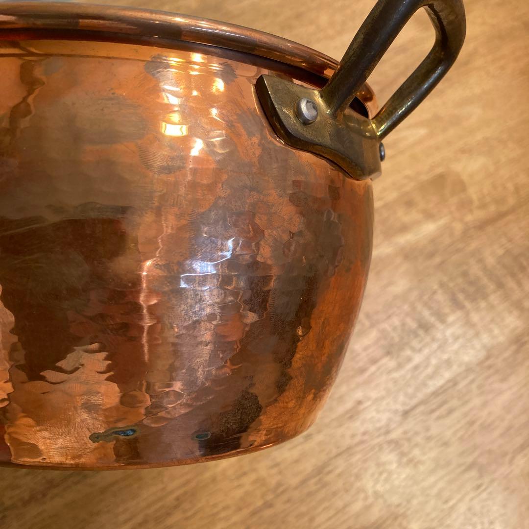 貴重品　ruffoni ルフォーニ　銅鍋　　イタリア製　どんぐりノブ