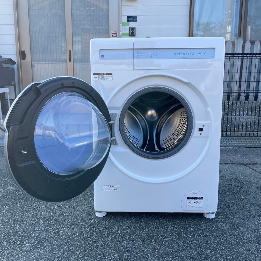 ニトリ2025年製10㎏ドラム式洗濯乾燥機 乾燥5㎏ 使用3ヶ月極美品 送料無料