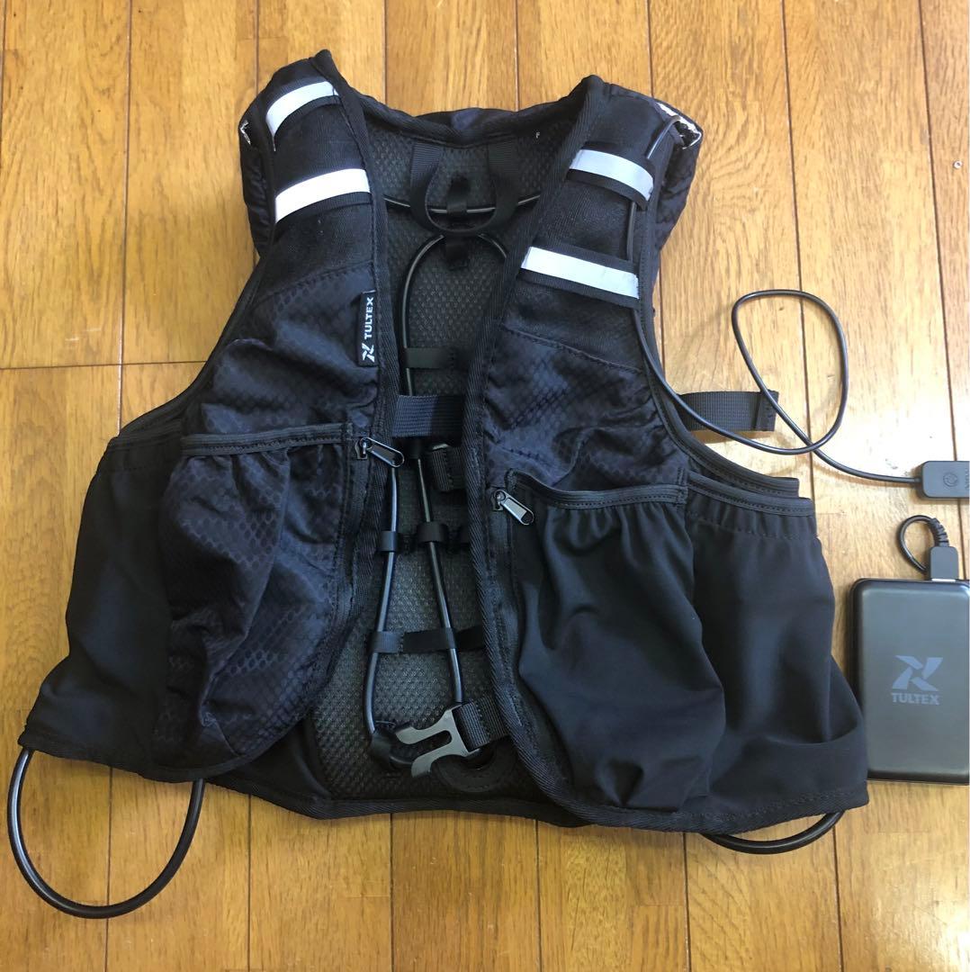 Tultex アイスウォーターベスト　フリーサイズ　ブラック