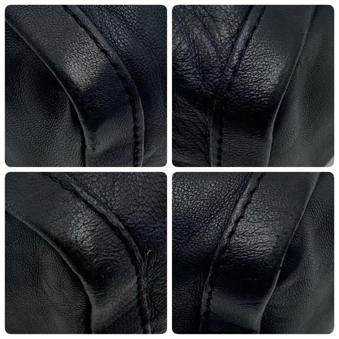 美品 PIERRE HARDY 2WAY レザー ショルダーバッグ バッグ 本革