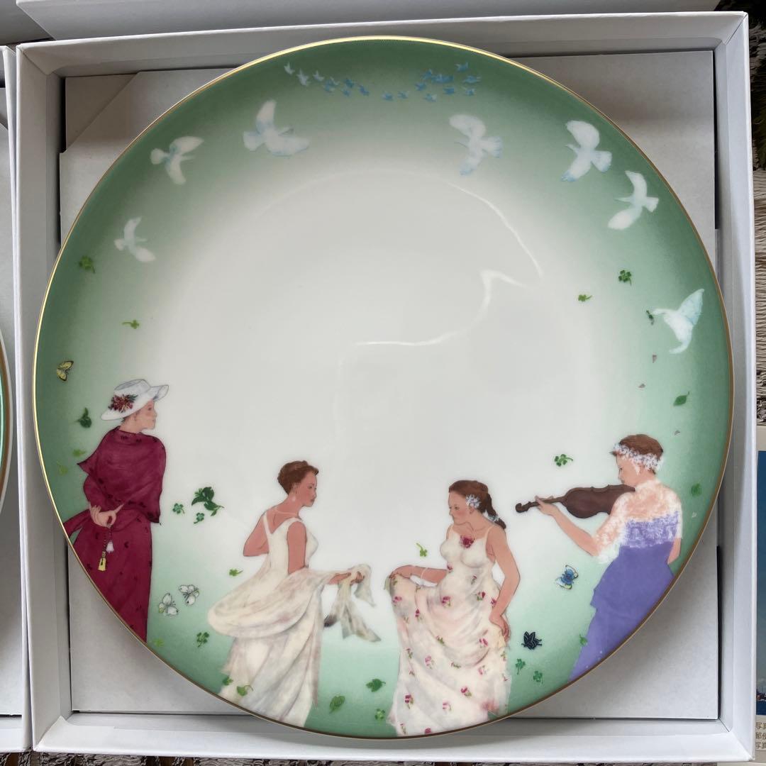 飛鳥III 就航記念　オリジナルプレート2枚