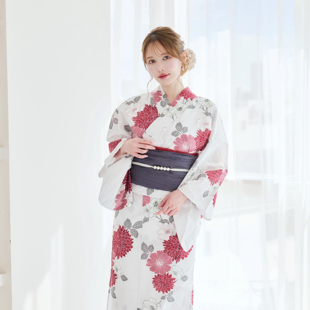 新品 浴衣 セット 浴衣セット ゆかた レディース 大人 ピンク 黒 Y5-16