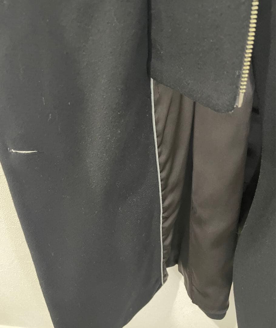 Mackageマッカージュブラック カシミア混ウールコート(xs)ベルト付